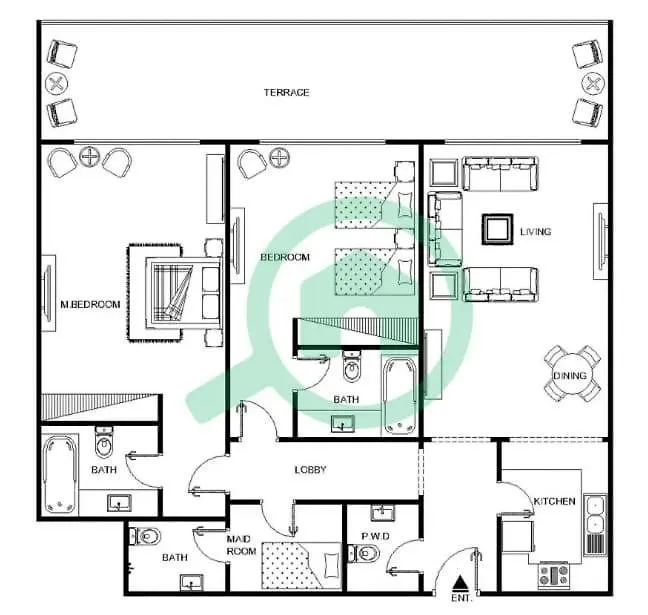 Stylish And Spacious Apartment In Vibrant Jvc, Dubai